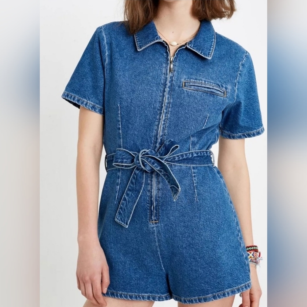 Urban Outfitters BDG Denim Romper SIZE 6